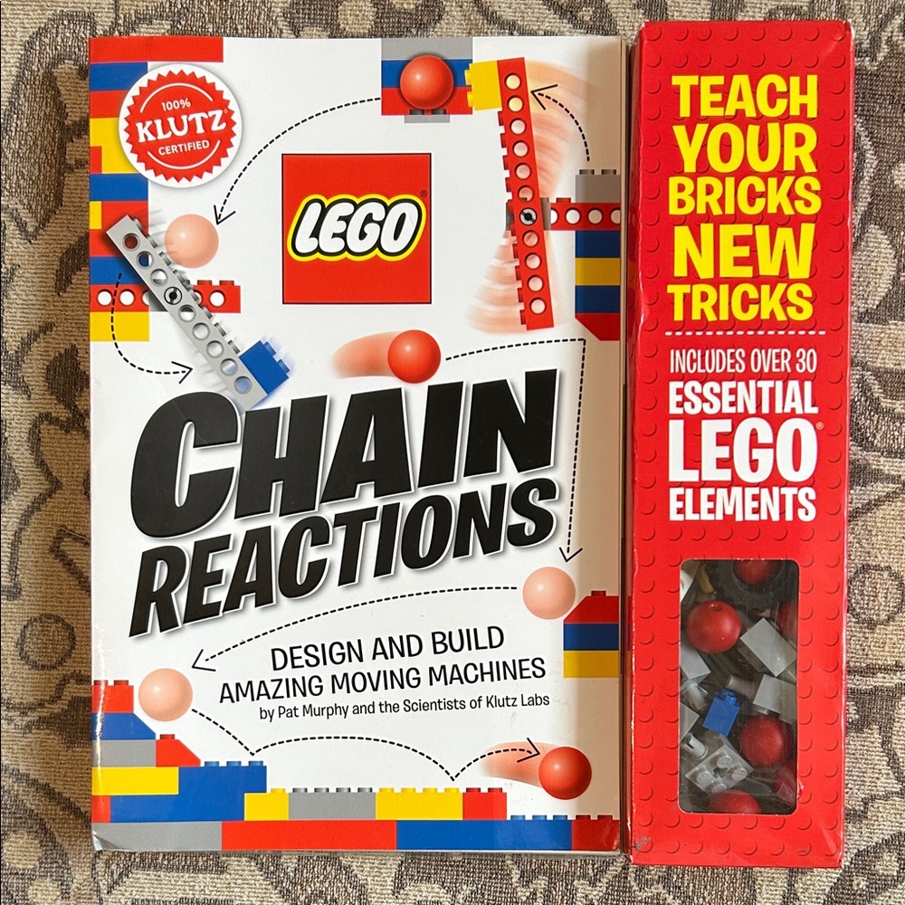 Lego Chain Reactions Kit - Design and Build Amazing Moving Machines - Like New